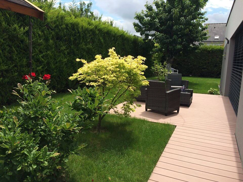 Aménagement de terrasse - Esprit Extérieur Paysagiste Ille-et-Vilaine